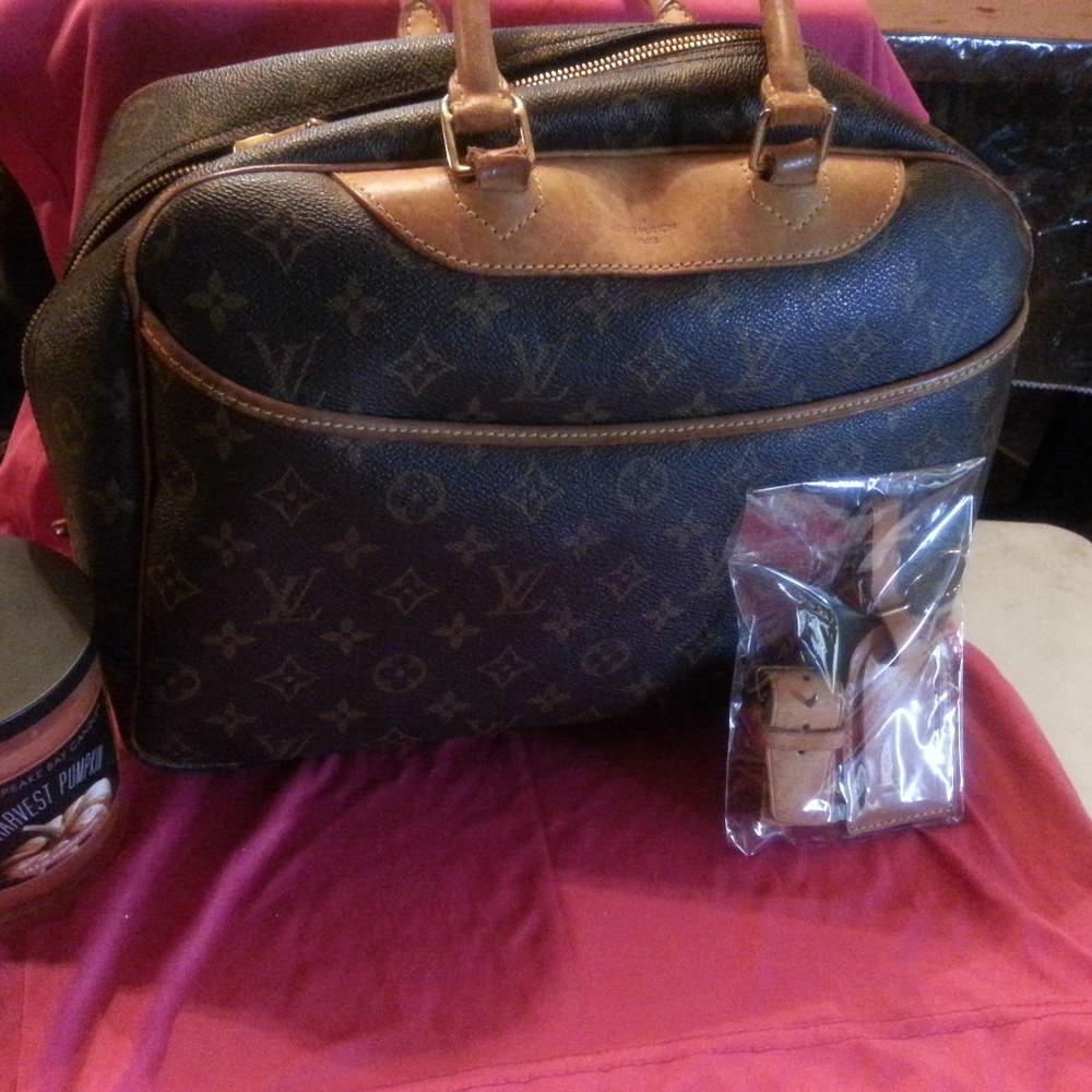 Deauville Louis Vuitton Bag Brown
